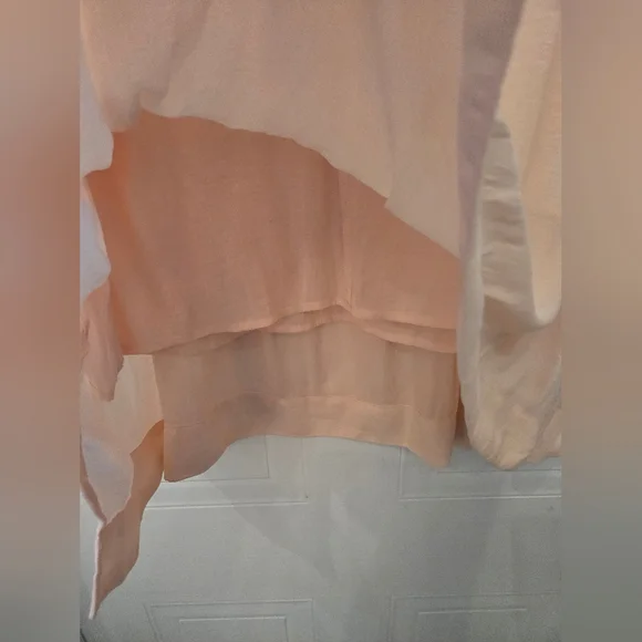 Free People Medium Soft Peach Sleeveless Top - Picture 5 of 7